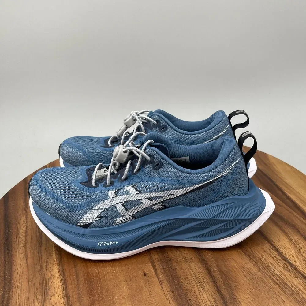 Asics Superblast 2 Shoes Youth Boys Size 5 Blue Running Comfort Walking Sneakers