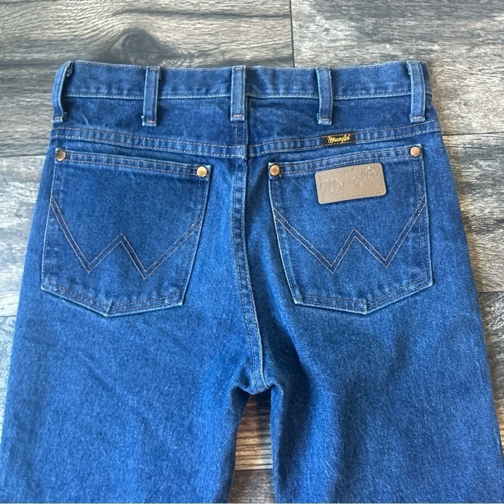Wrangler Classic Original Cowboy Cut 936 Men's Blue Denim Jeans Size 29x33