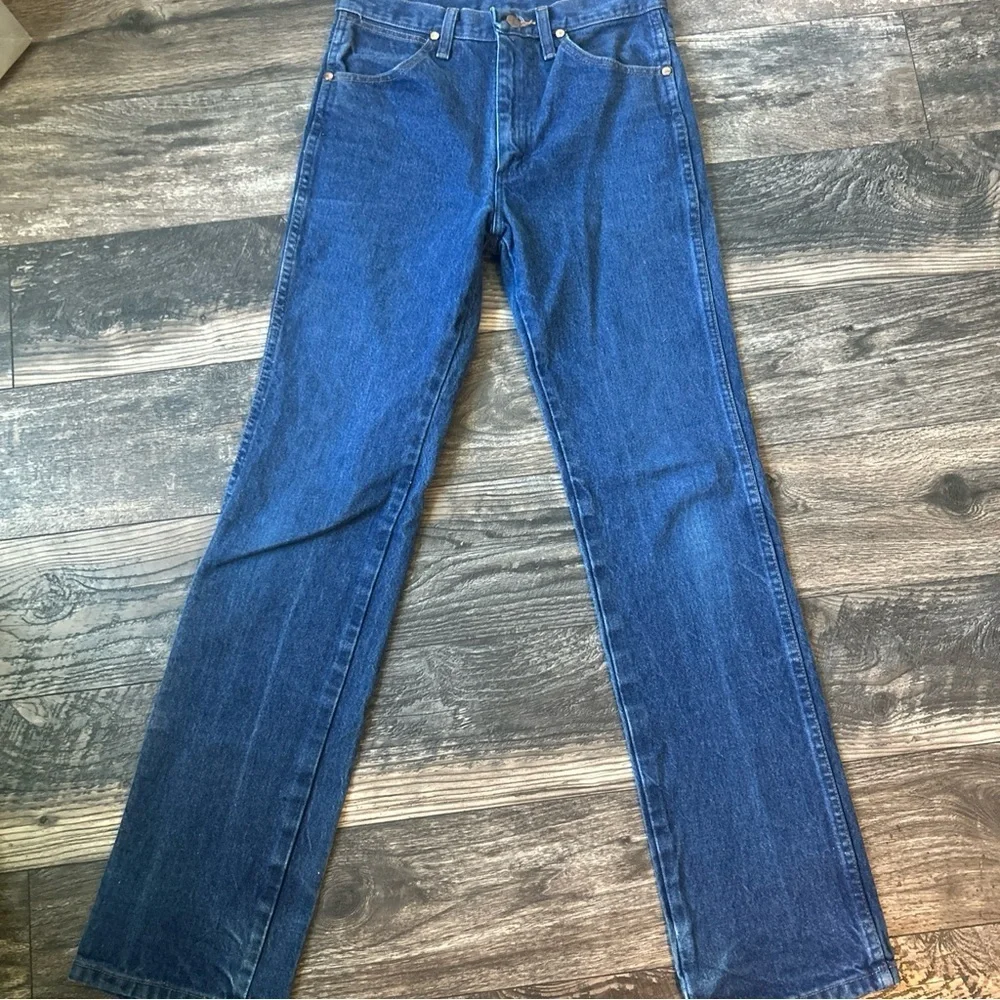 Wrangler Classic Original Cowboy Cut 936 Men's Blue Denim Jeans Size 29x33