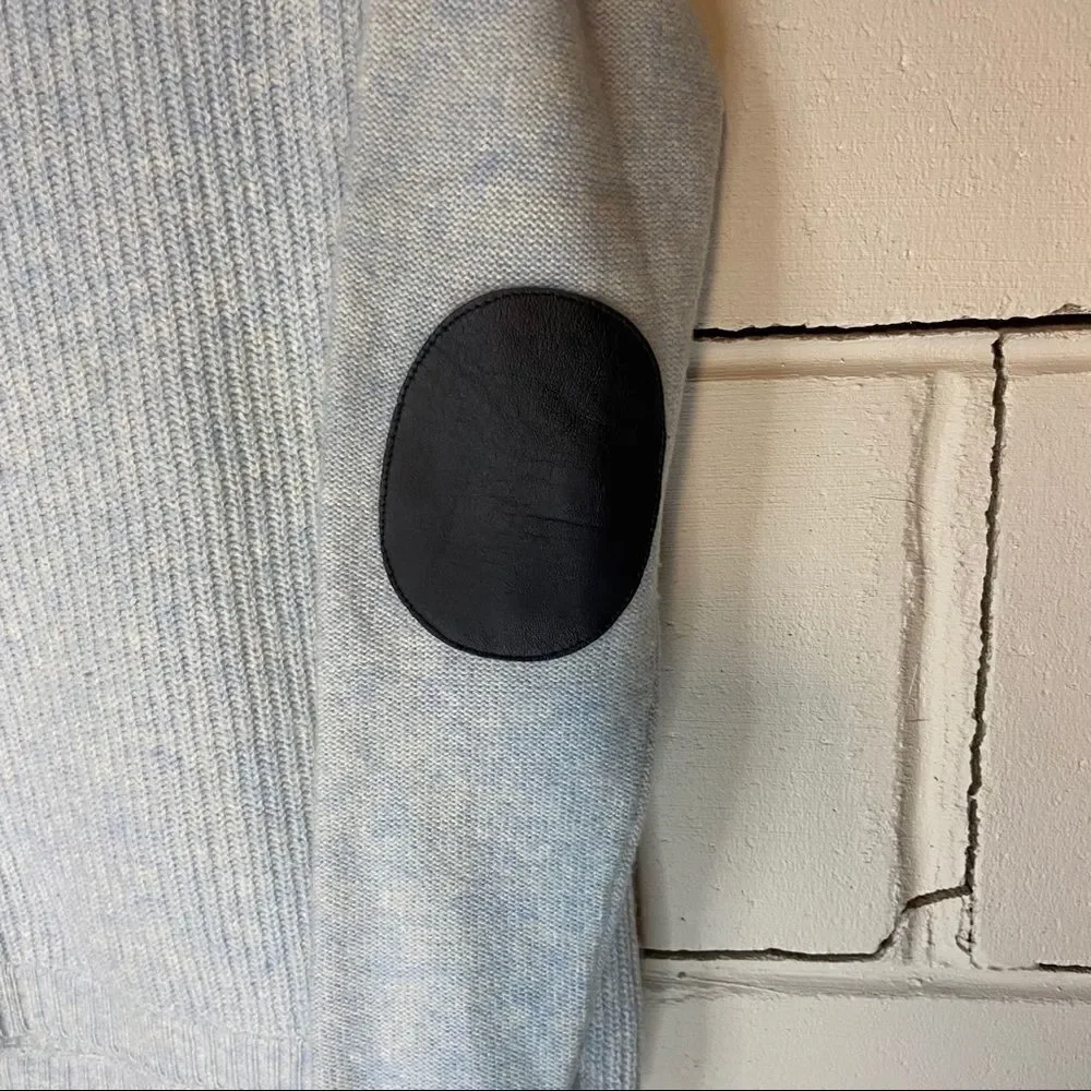 J. Crew | Wool Knit Elbow Patch Sweater size XS