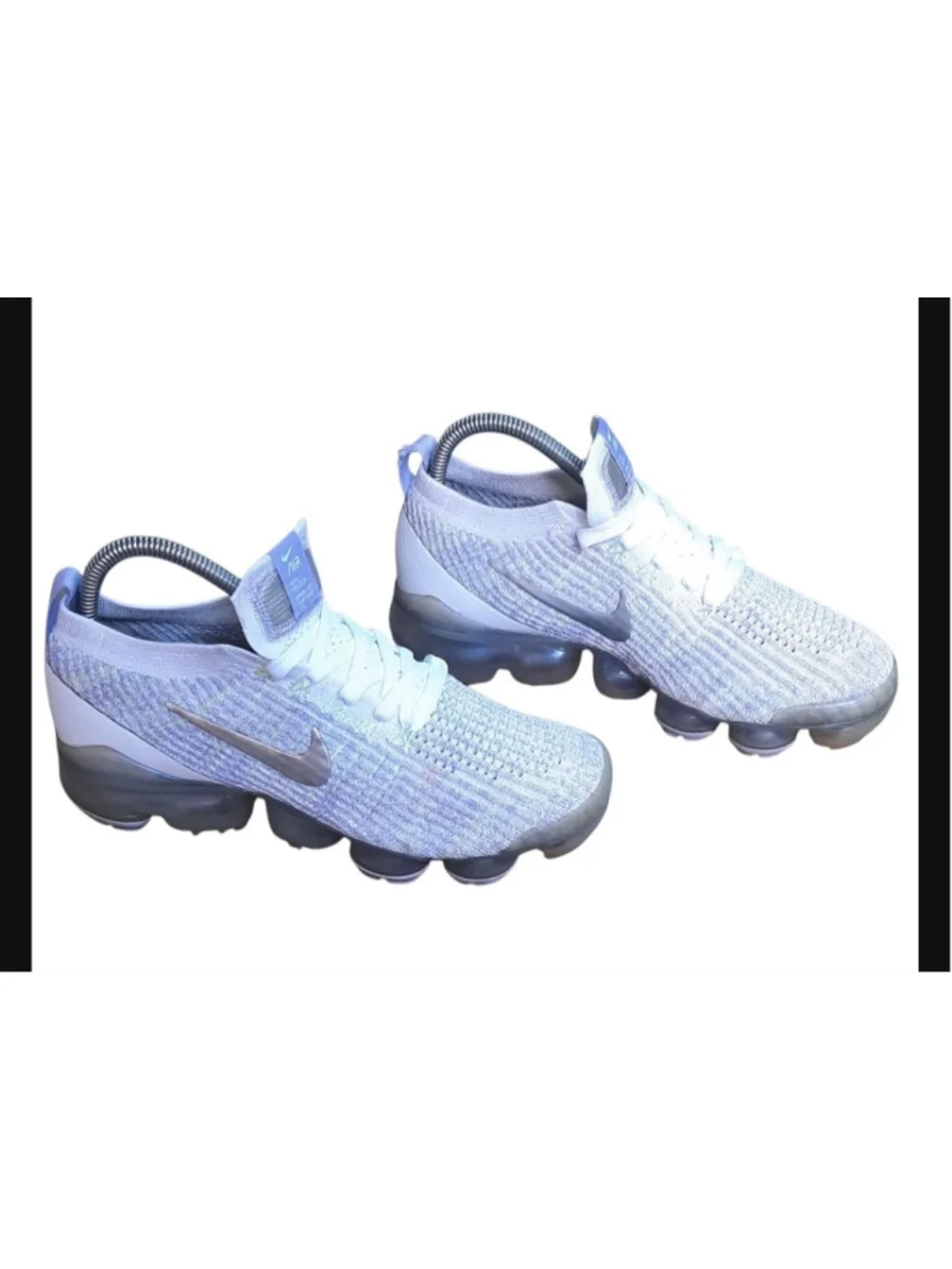 Nike Air Vapormax Flyknit 3 Barely Volt White Shoes AJ6910-102 Womens Size 8