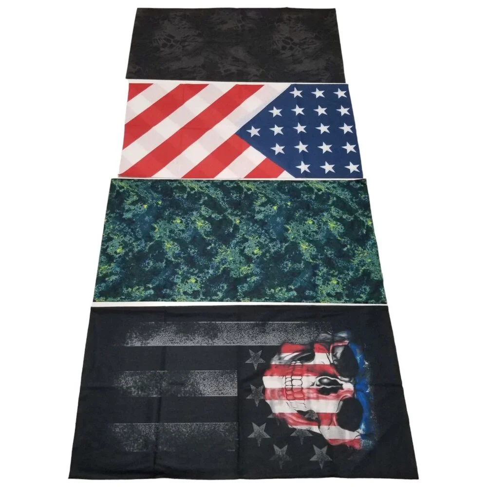 4 Pack Adult Unisex‎ Multi-Purpose Facemask Summer Gaiters