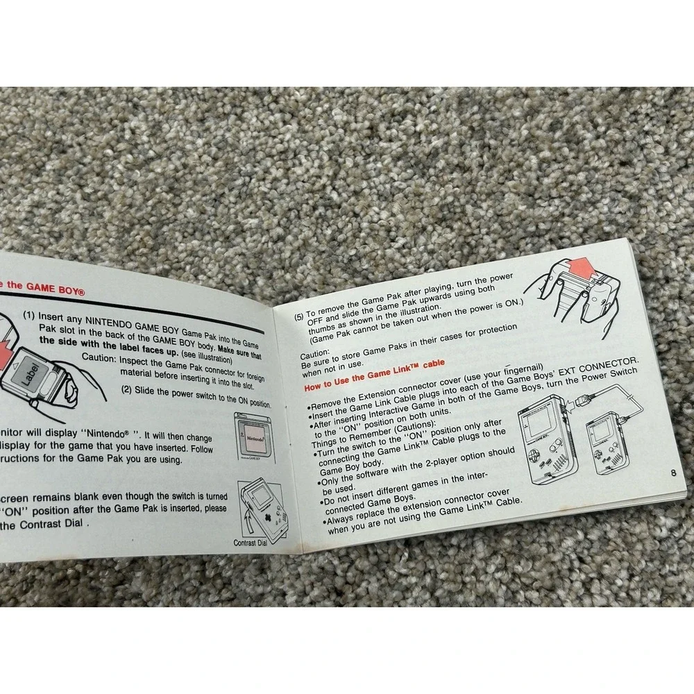Nintendo manual