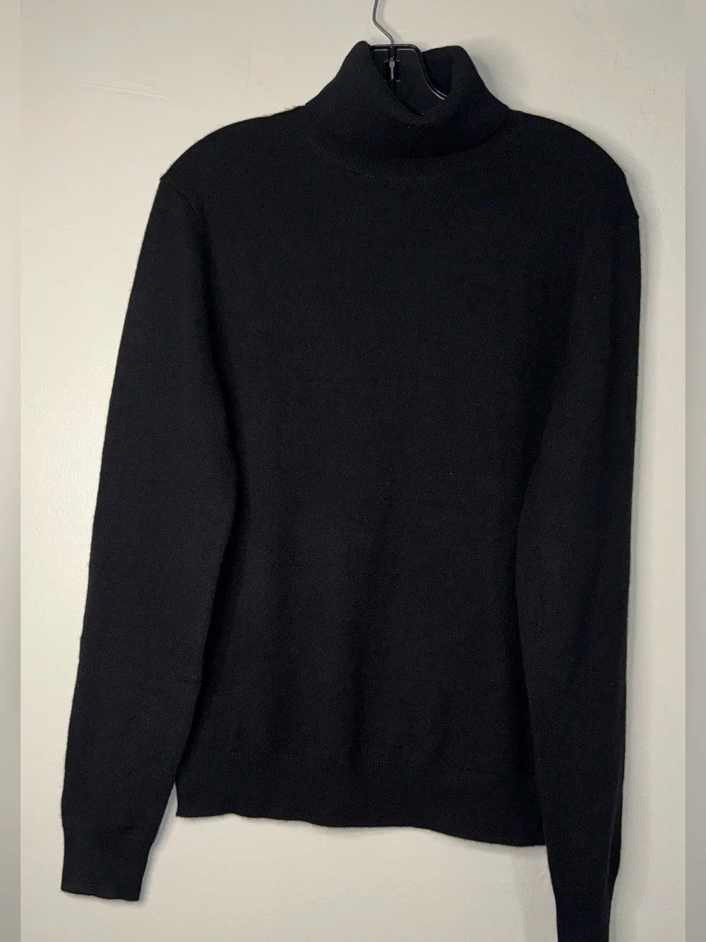Saks Fifth Avenue Men's Black Turtleneck Sweater
