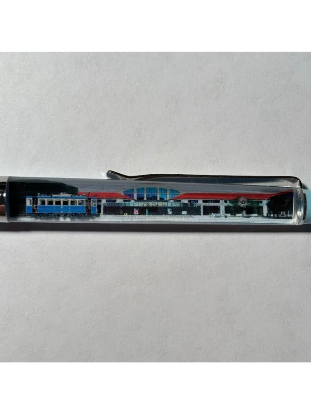 Deutsches Museum Verkehrszentrum Germany Floaty Pen Trolley Tram Car Collectible