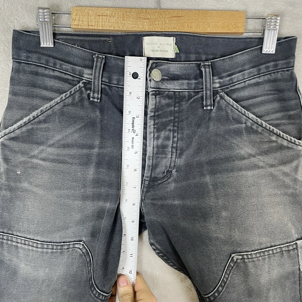 Good Acre Taylor Stitch Double Knee Canvas Workwear Pant Men's Size 28 (30x29)