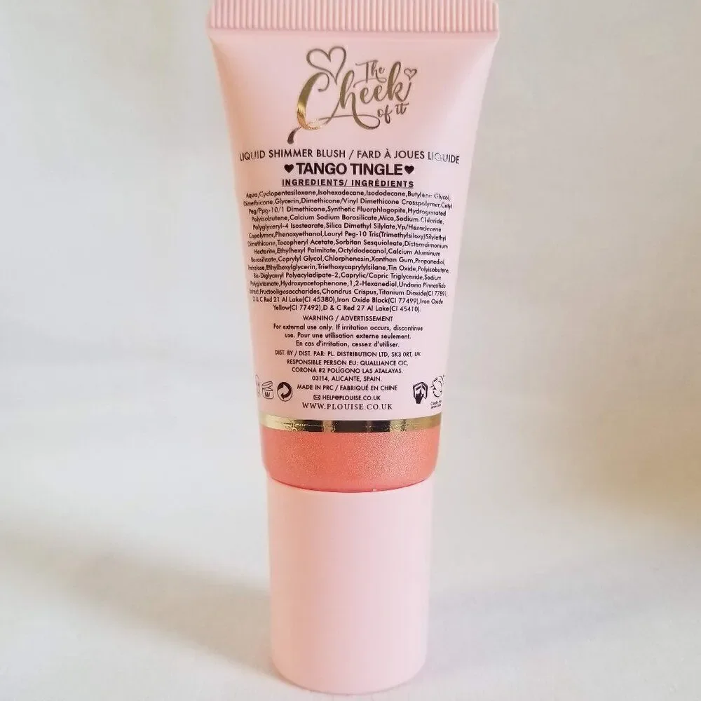 P.Louise The Cheek of it - Liquid Blush - Tango Tingle