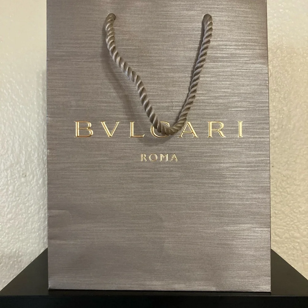 Bvlgari shopping bag