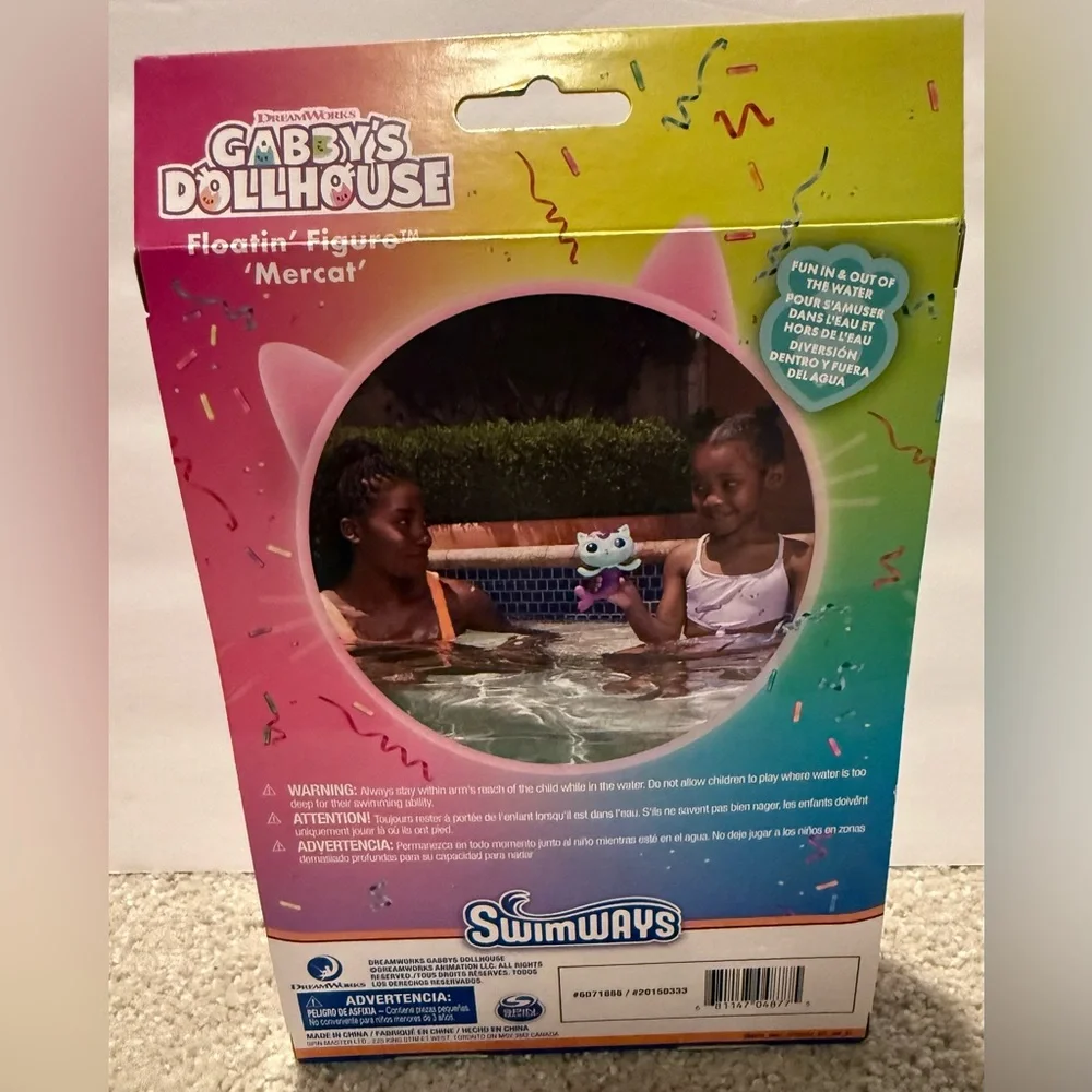 Gabby's Dollhouse Floating Figure - Purple and Blue New In Package