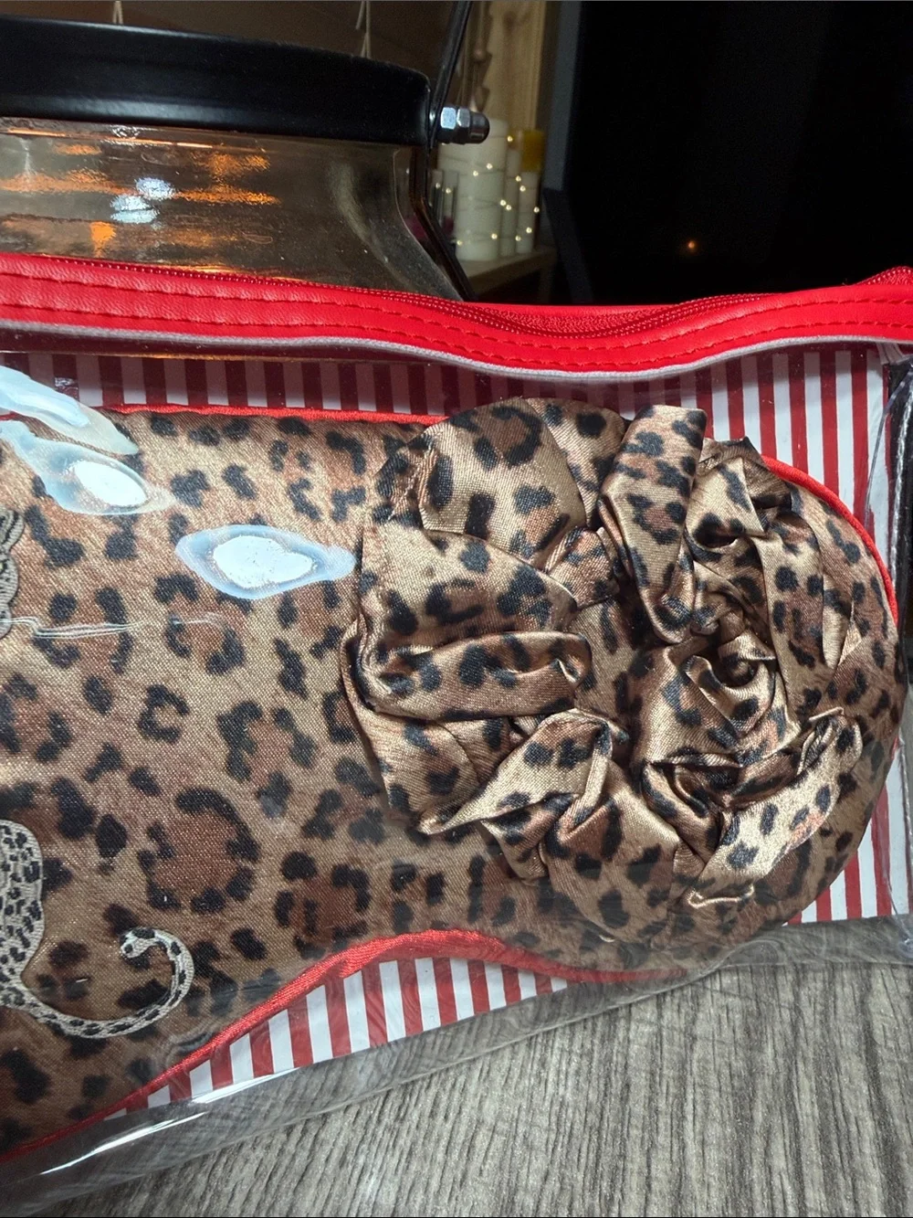 envy pouch satin