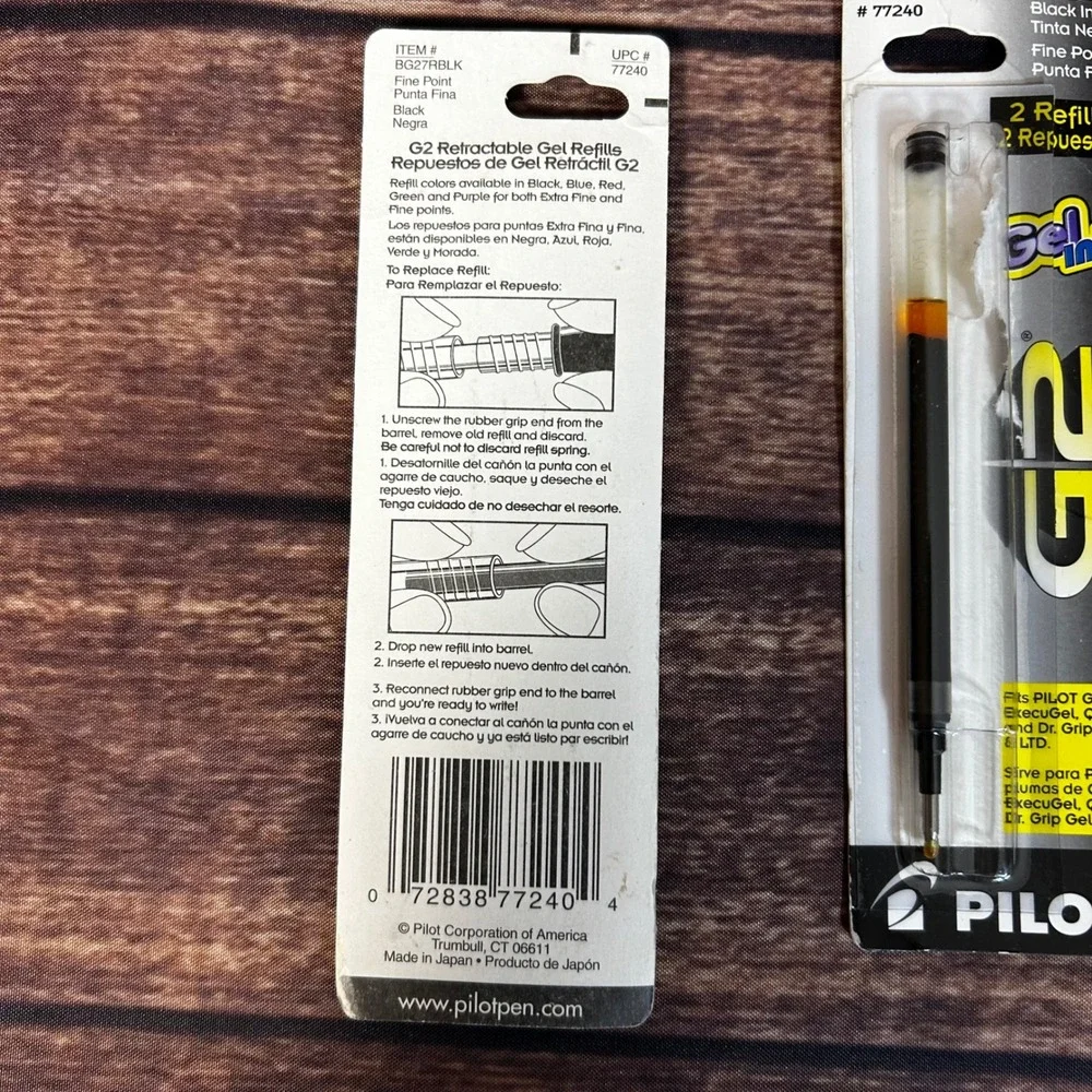 Pilot g2 retractable