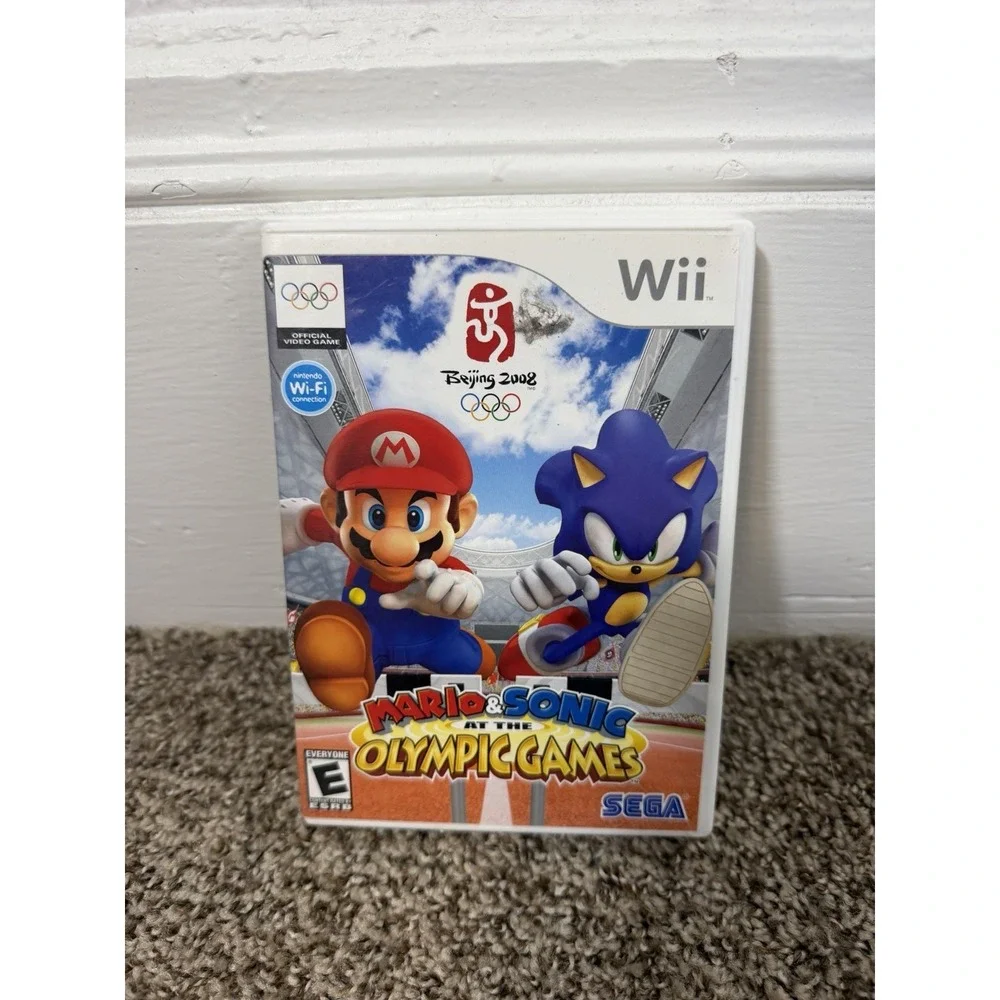 SEGA Mario & Sonic Olympic Winter Games Nintendo Wii Sports Multiplayer NTSC-U/C