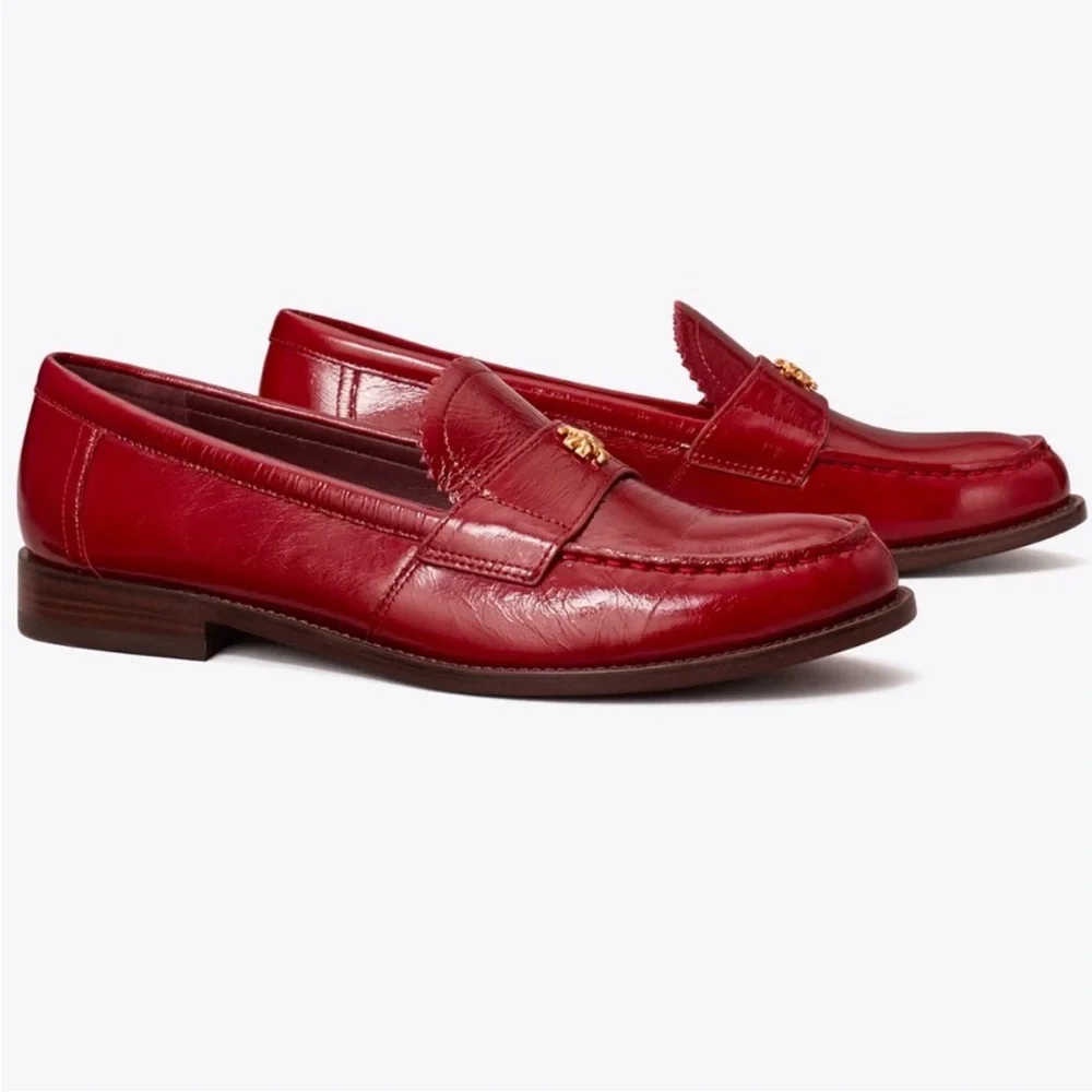 TORY BURCH - Classic Loafer - Crimson Red