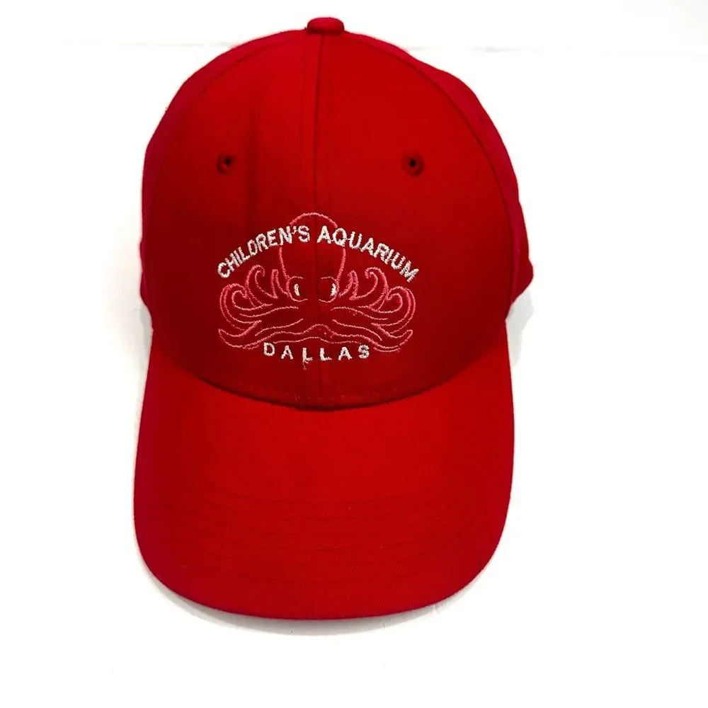 Dallas Children's Aquarium Red and Pink Adjustable Unisex Hat/Cap