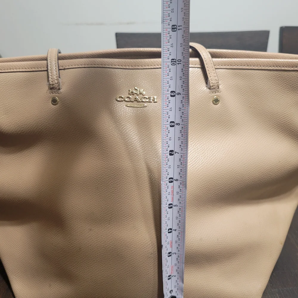 Coach Tan Leather‎ Tote Bag