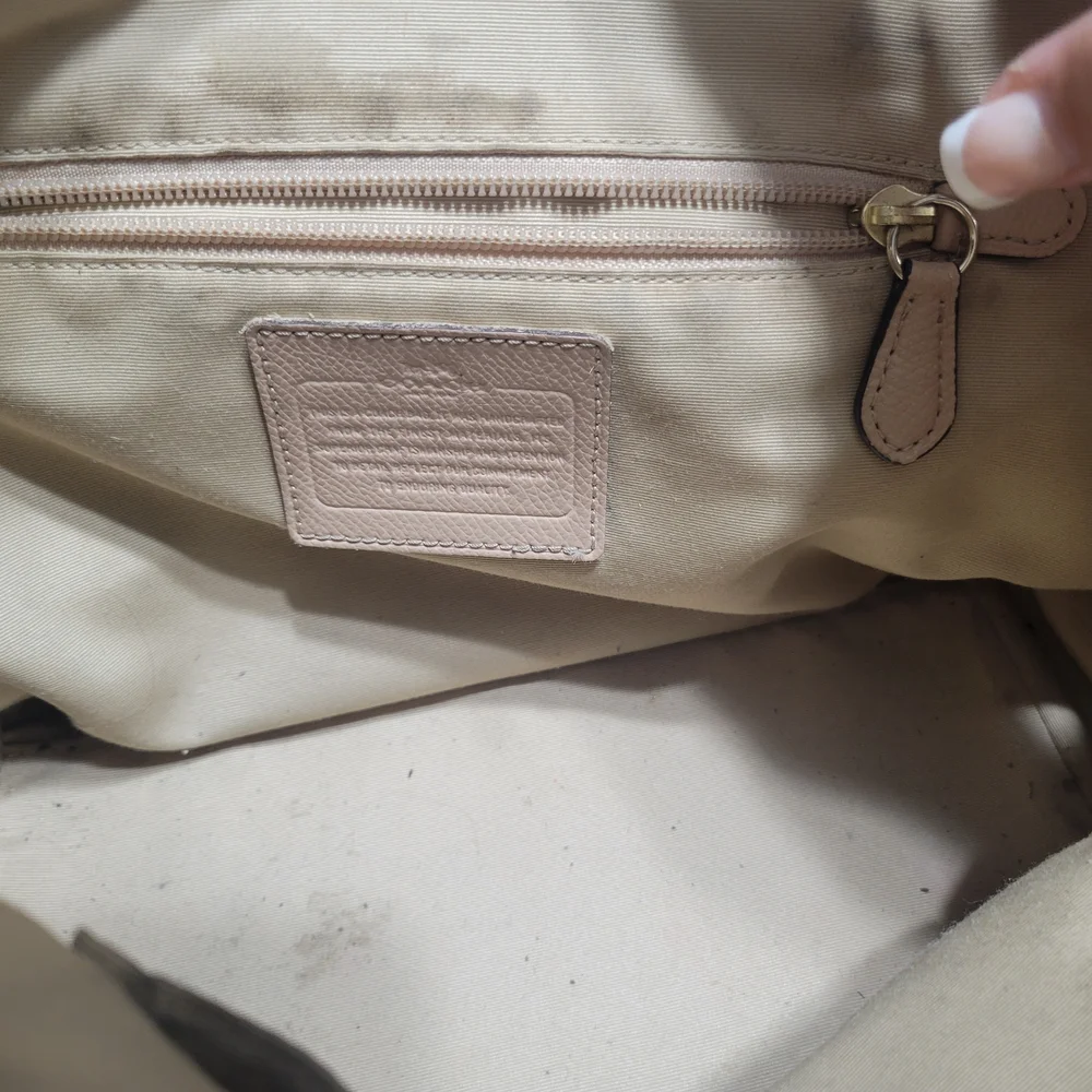 Coach Tan Leather‎ Tote Bag