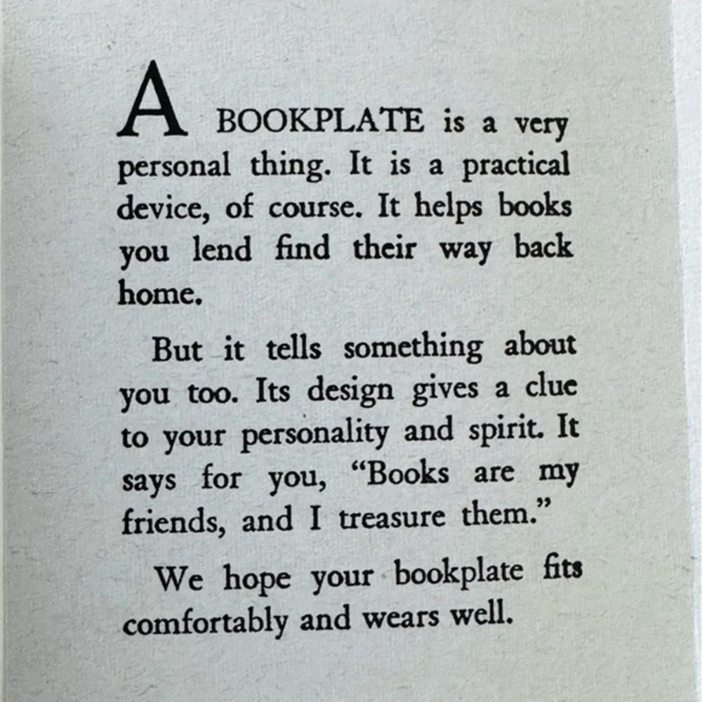 Antioch Bookplate Company questions leave