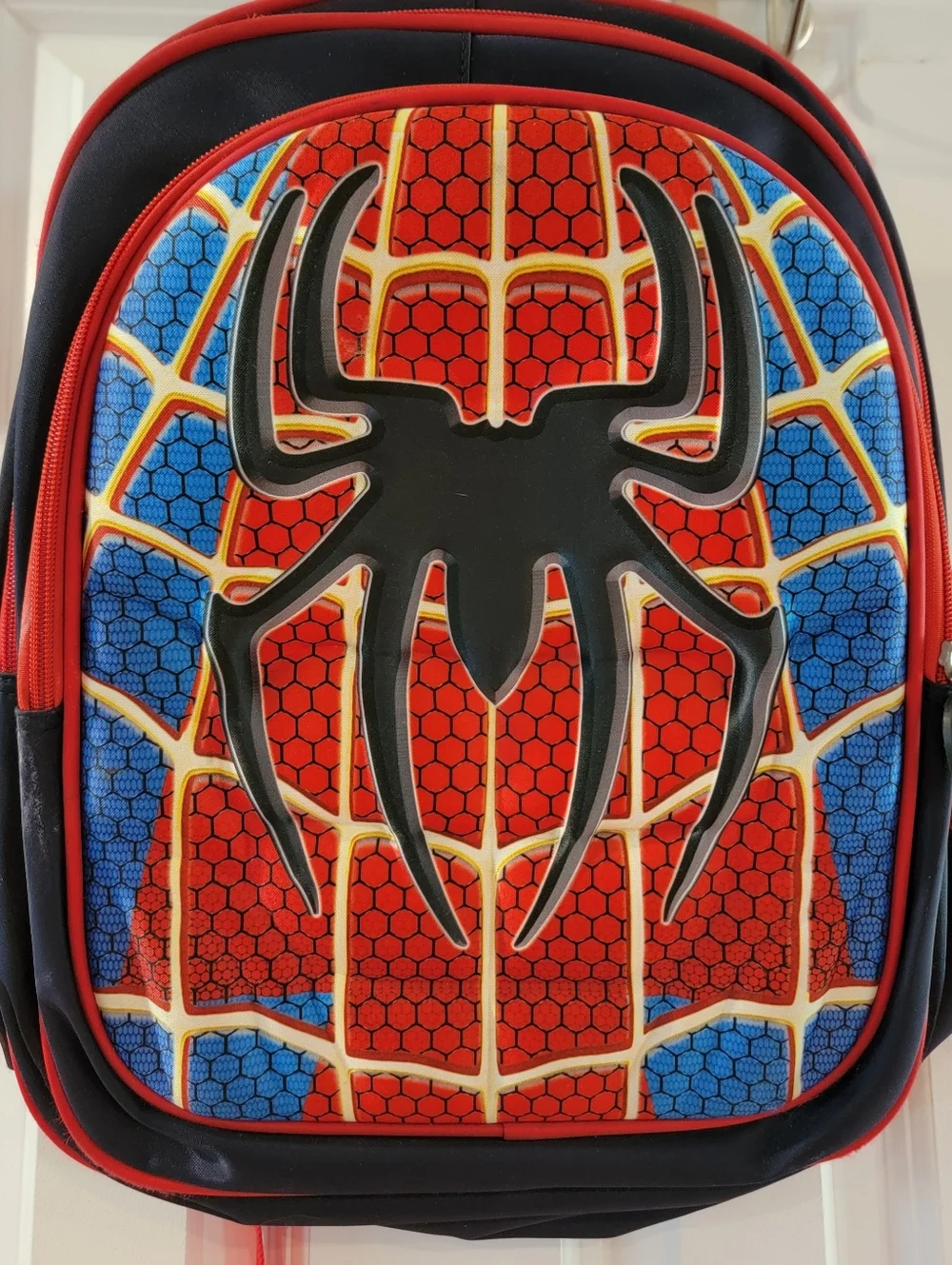 Marvel Spider-Man 3D‎ Backpack Kids Red Blue School Bag