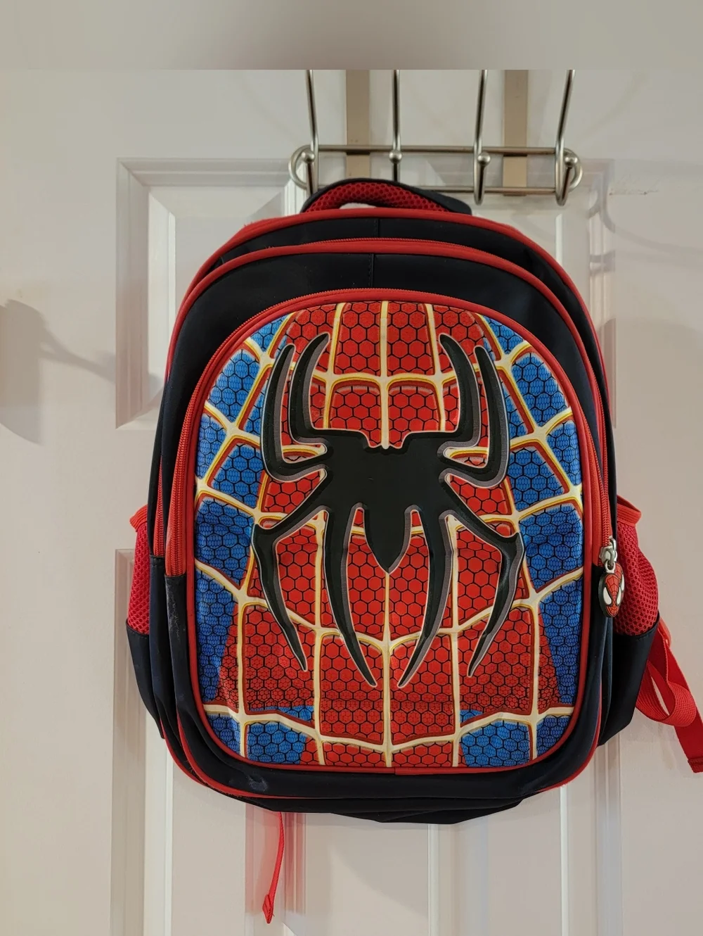 Marvel Spider-Man 3D‎ Backpack Kids Red Blue School Bag