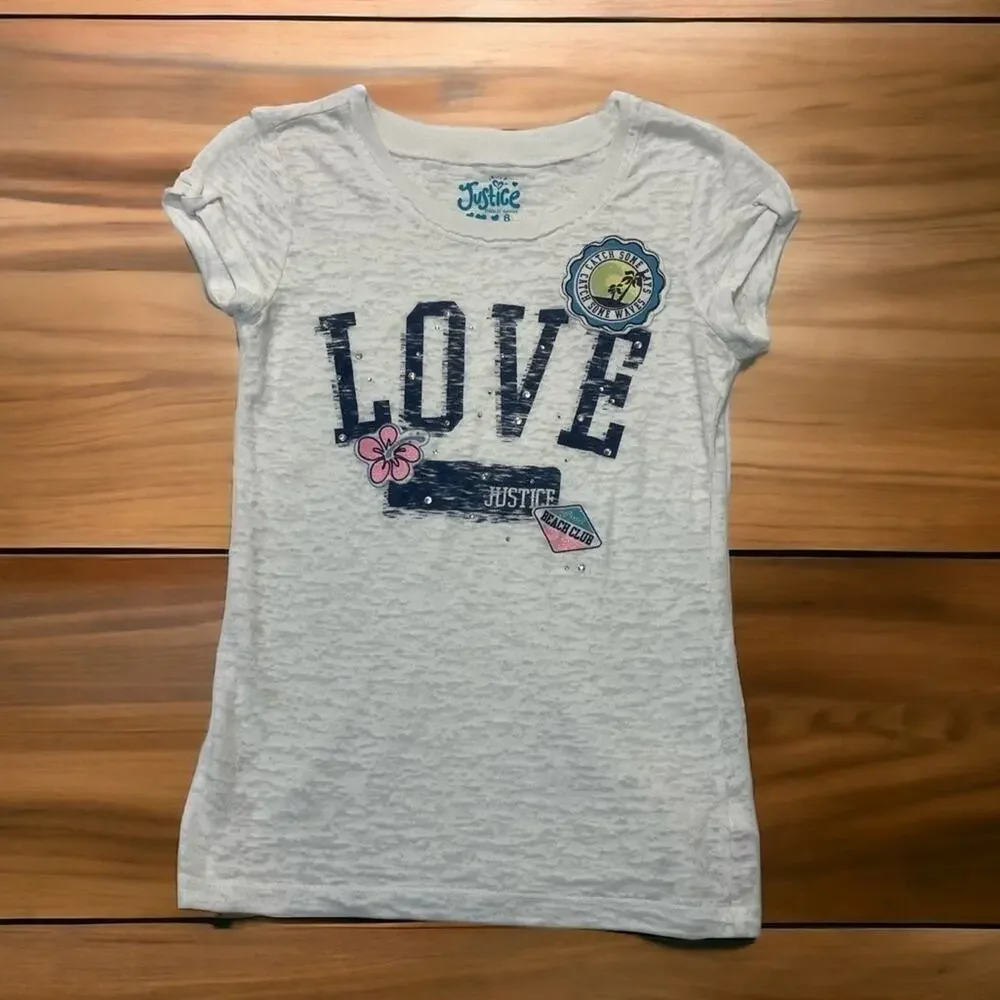 Justice love graphic