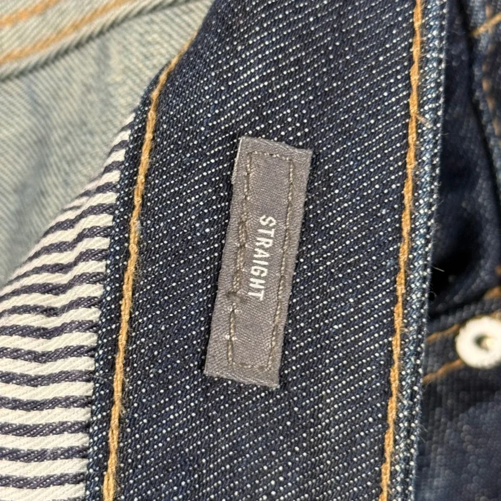 Bonobos The‎ Blue Jean Straight Leg Dark Indigo Wash Denim 5 Pocket Mens 30x34