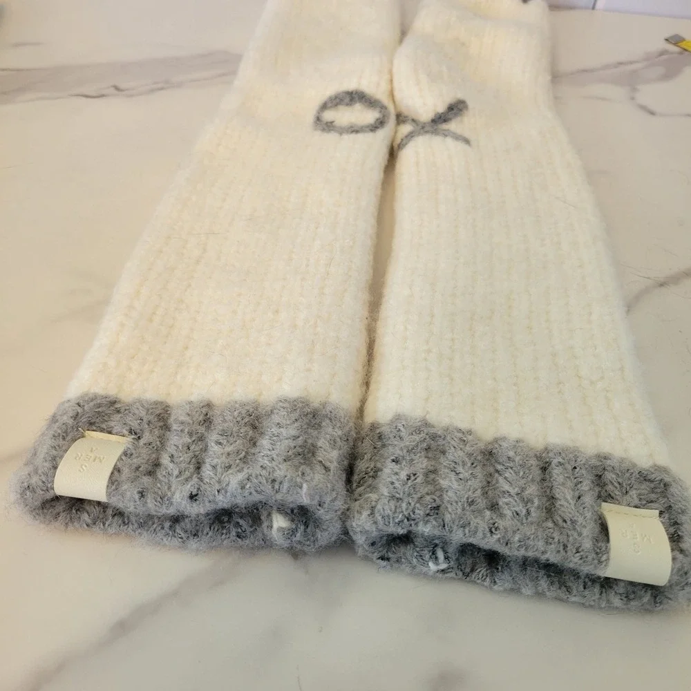 Mersea Small Batch Slipper Socks Wool Soft High Non Slip
