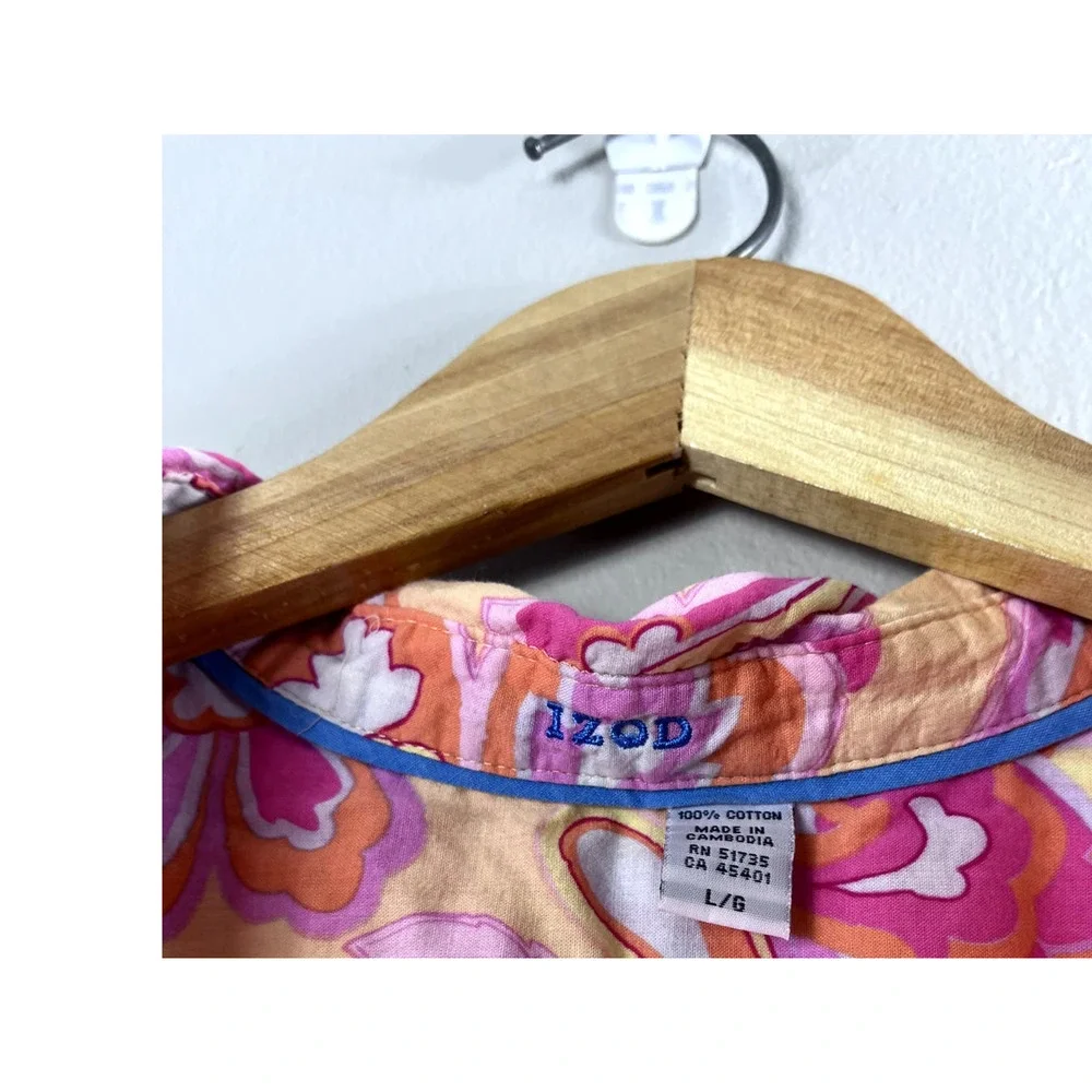 Izod pink orange