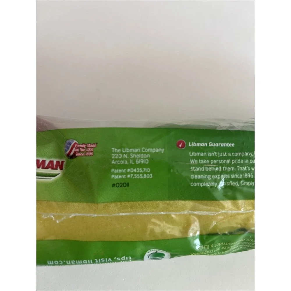 Libman Nitty Gritty Roller Sponge Mop Refill‎ 1 #02011 New