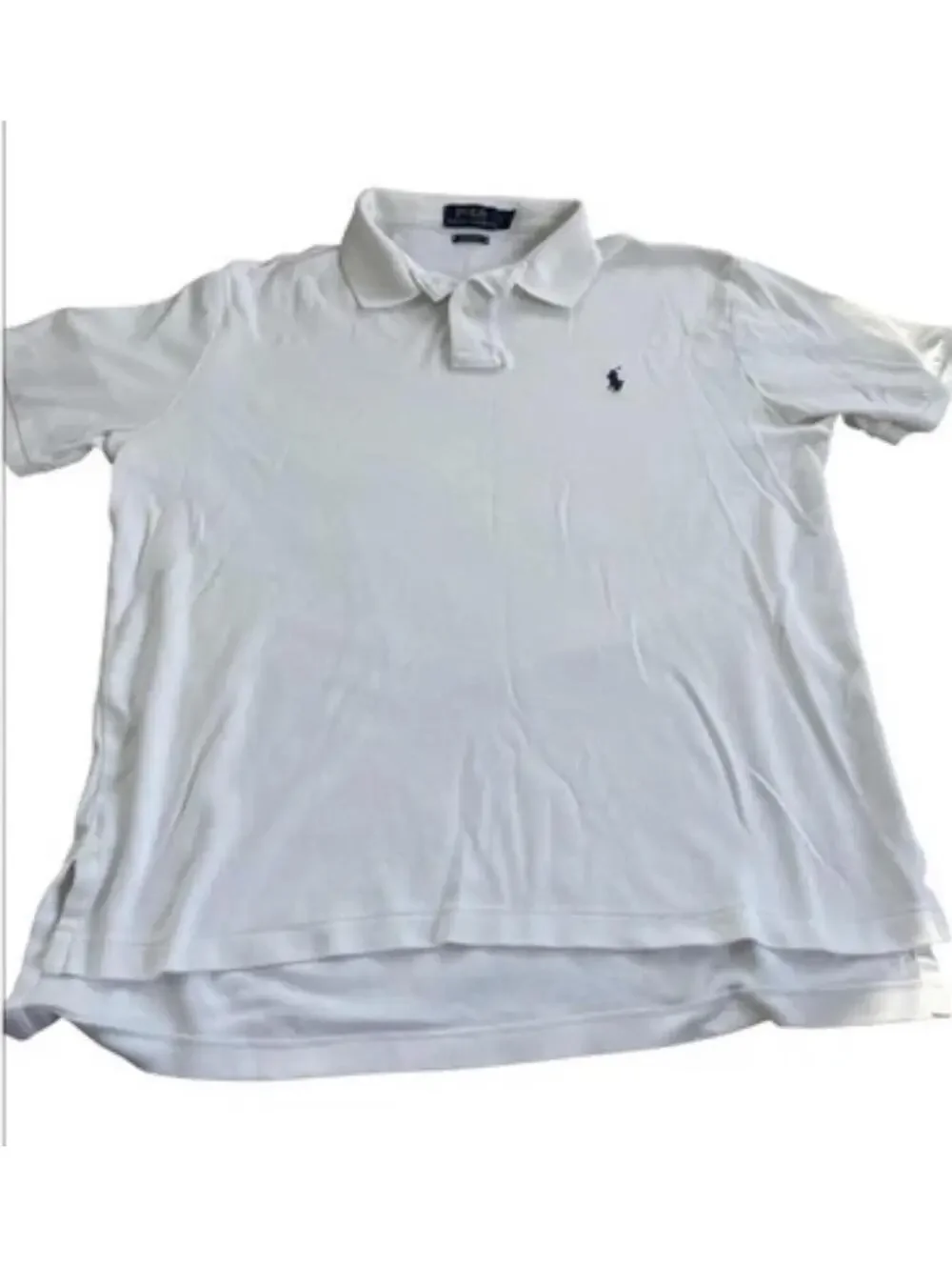 Polo ralph lauren shirt men's size large Custom Fit White