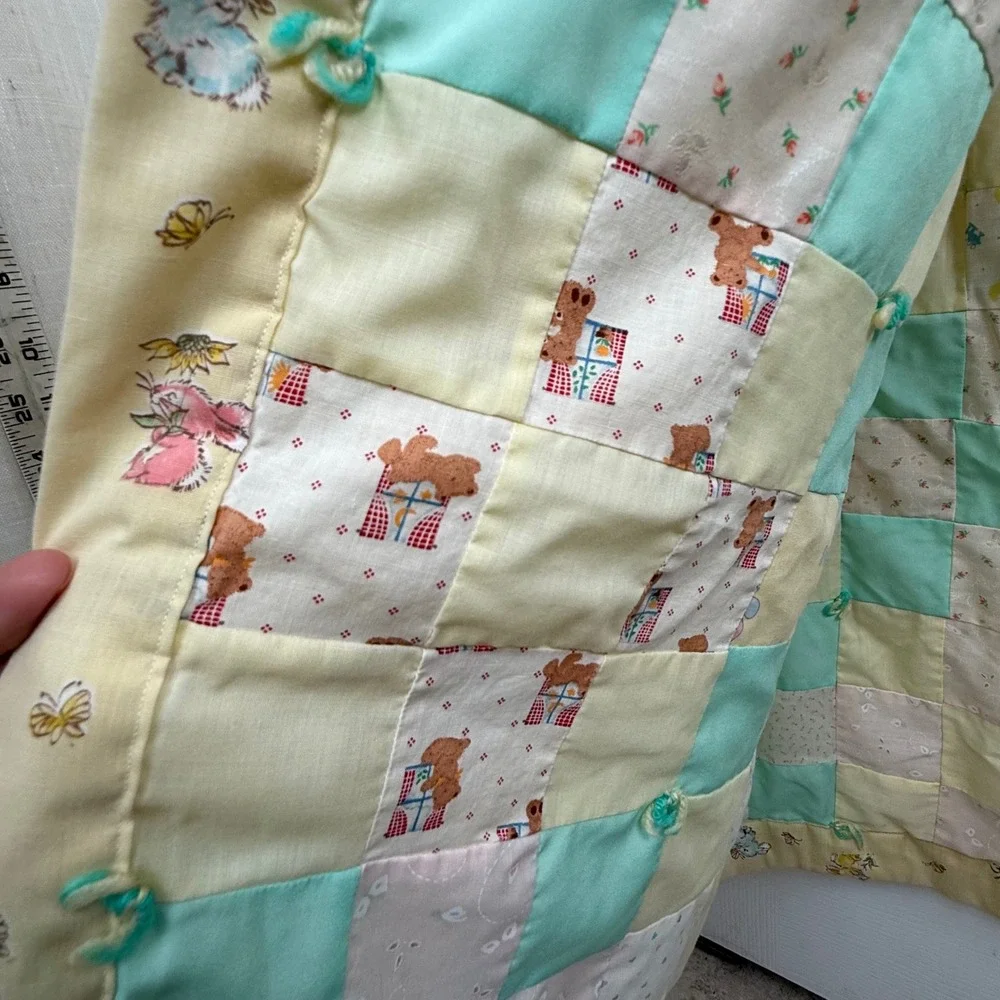 Handmade vintage patchwork