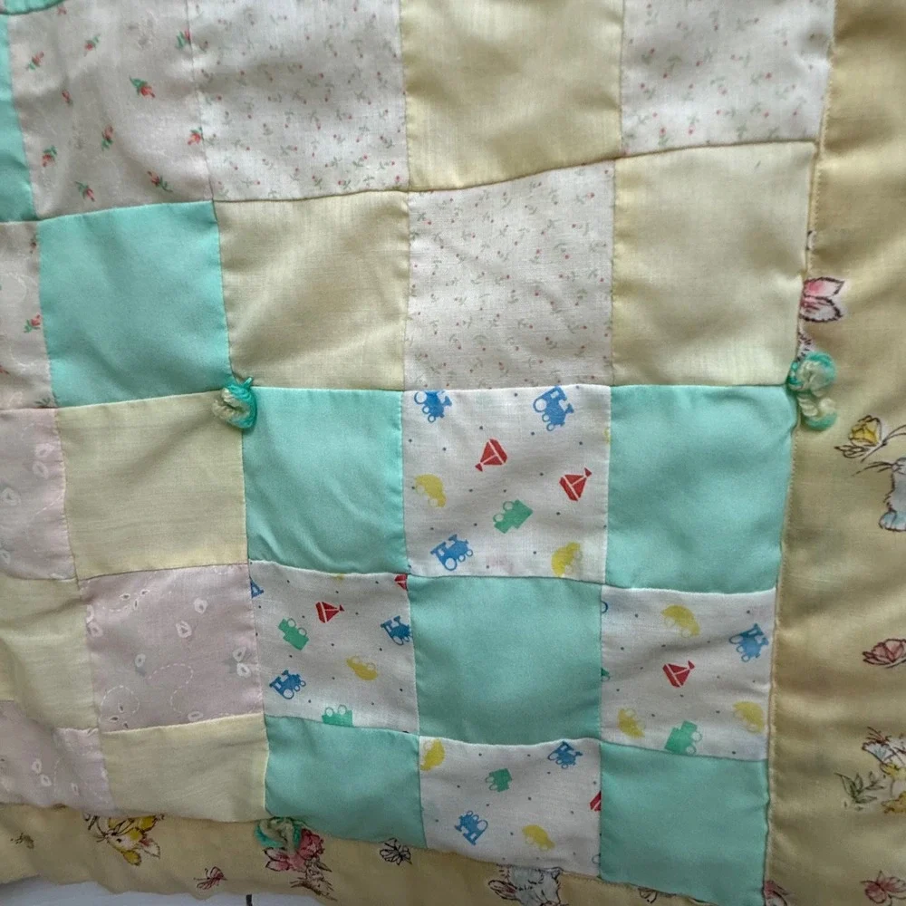 Handmade vintage patchwork