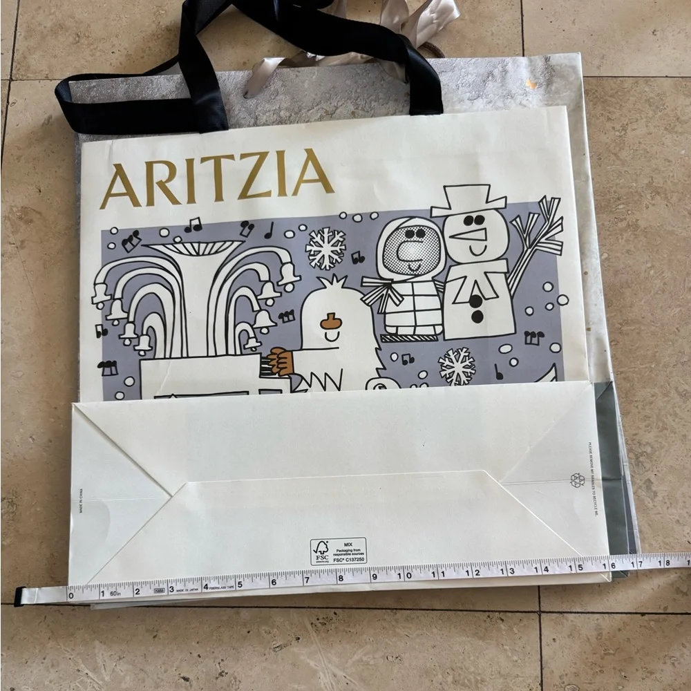 3 winter shopping bags, Aritza and Altar’d State