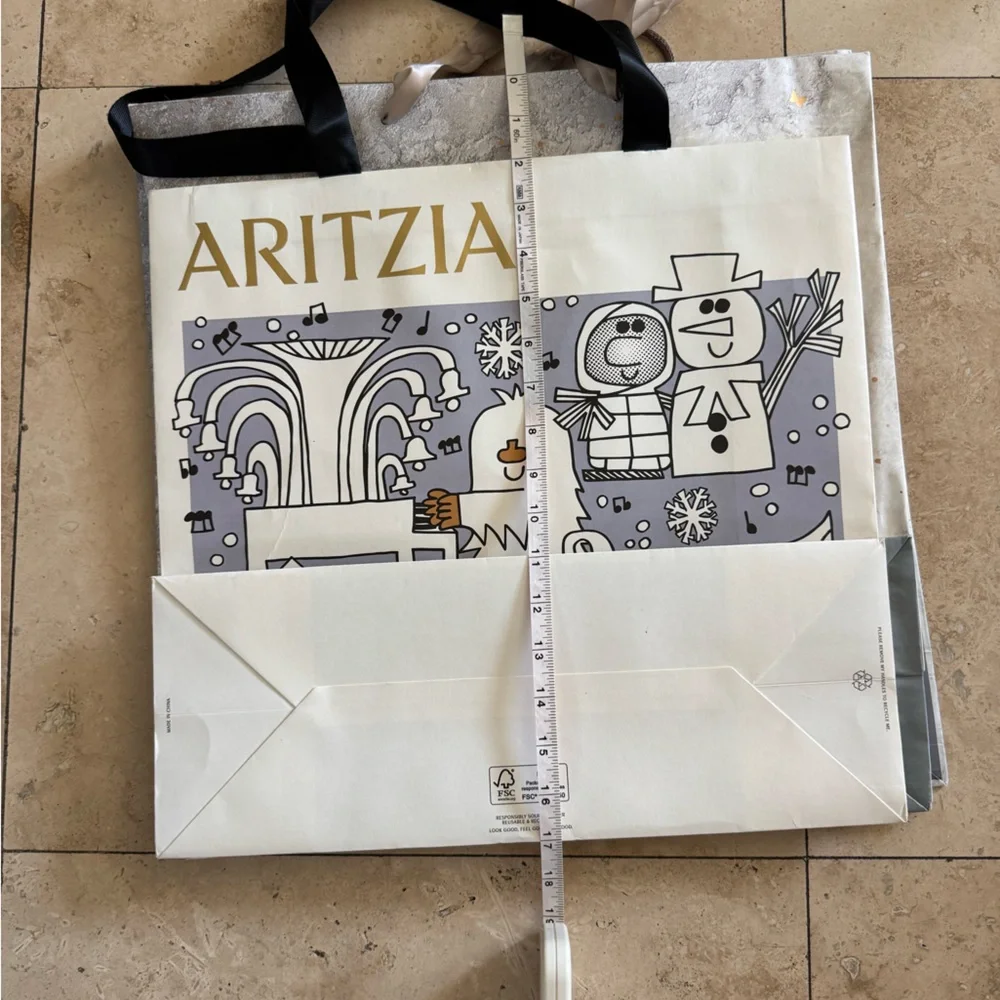 3 winter shopping bags, Aritza and Altar’d State