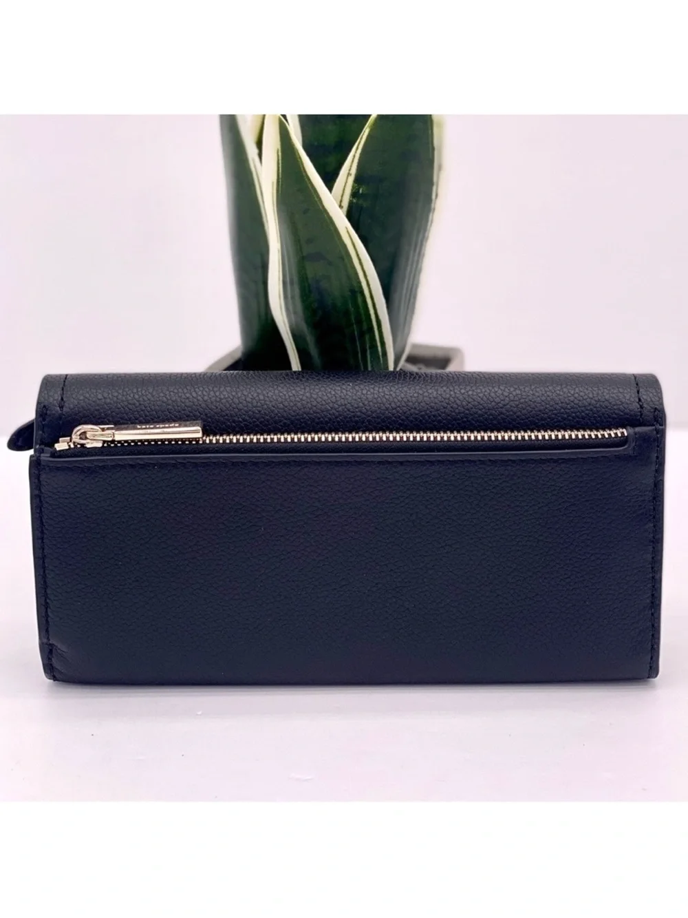 Kate Spade Rosie Large Flap Continental  Wallet Black