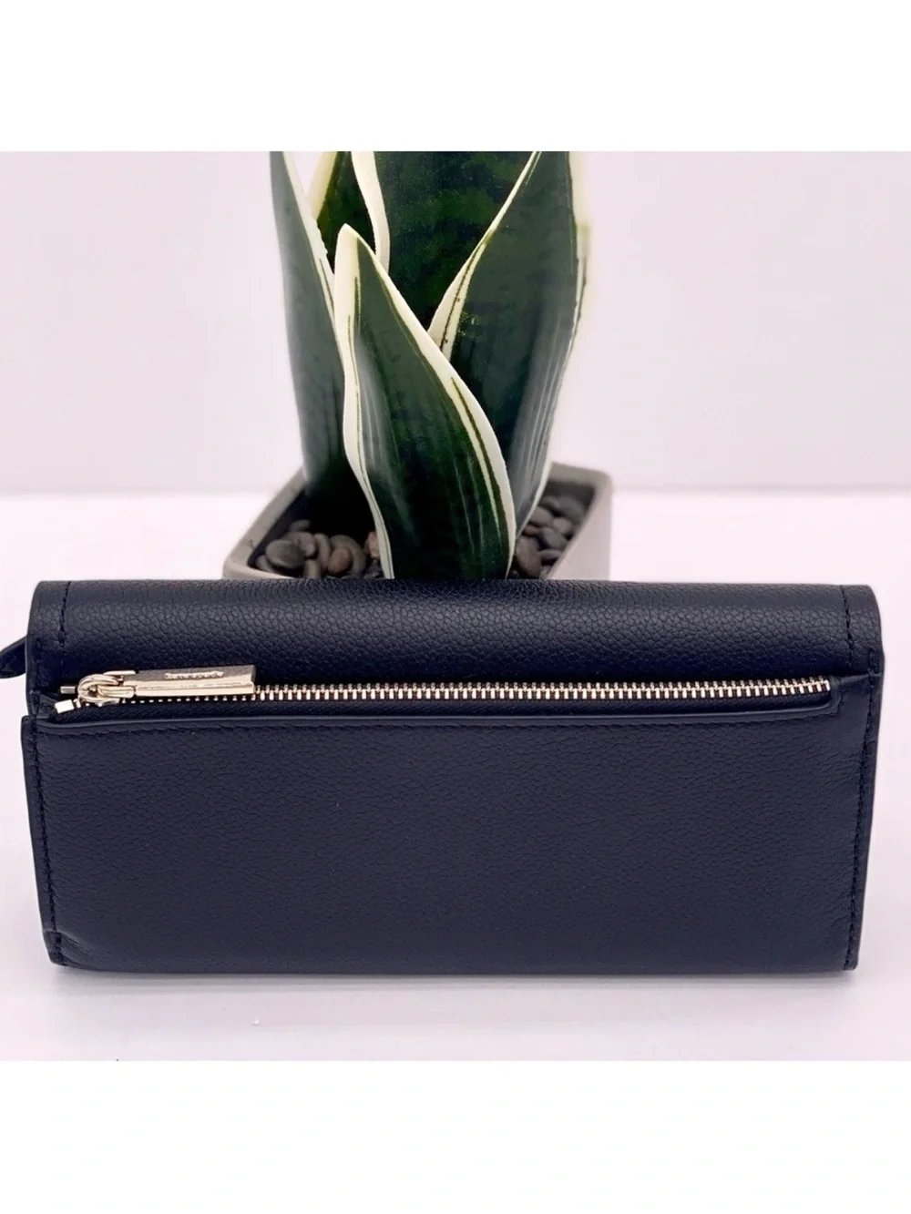 Kate Spade Rosie Large Flap Continental  Wallet Black