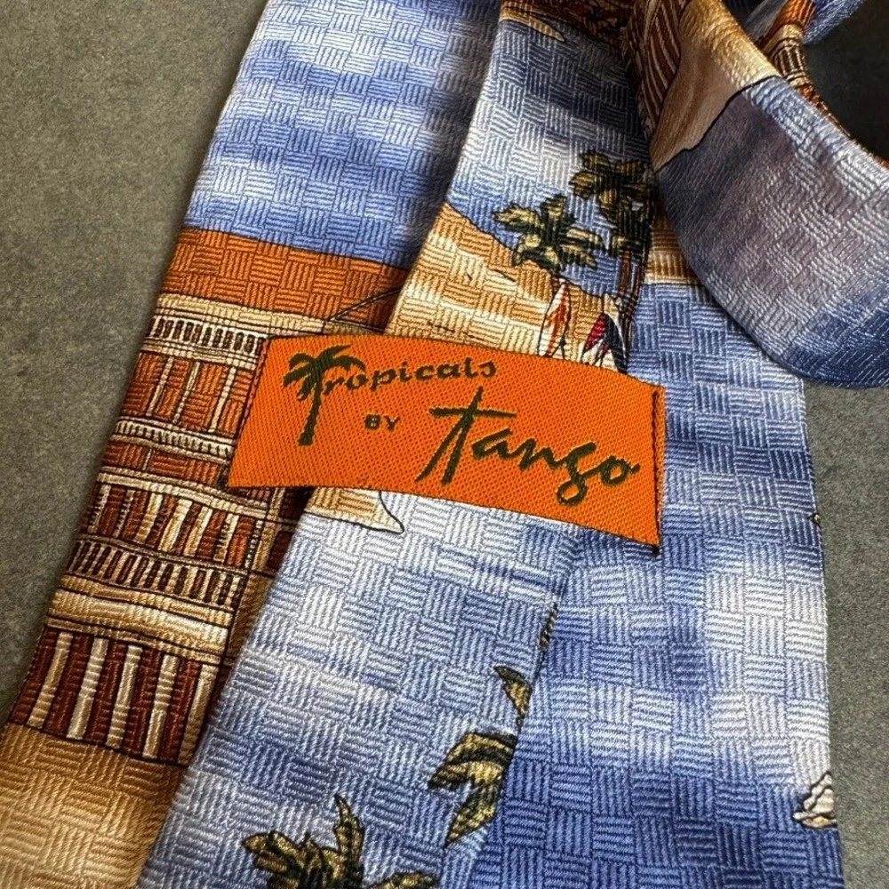 Tropics by Tango vibrant silk