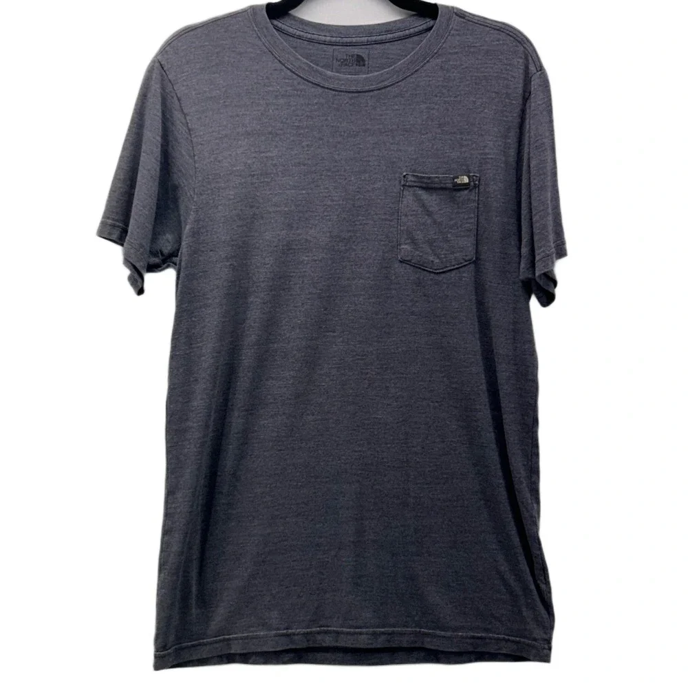 The North Face Mens‎ Slim Fit Shirt M Basic Essential Soft Worn-in Hiking Travel