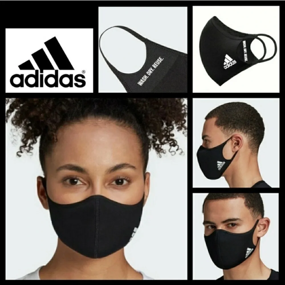 Adidas Face Mask Small pack of 3 unisex