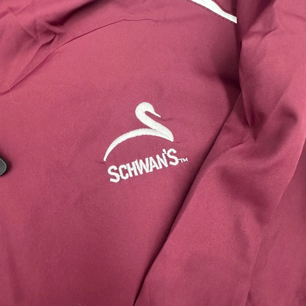 Sport-Tek burgundy windbreaker