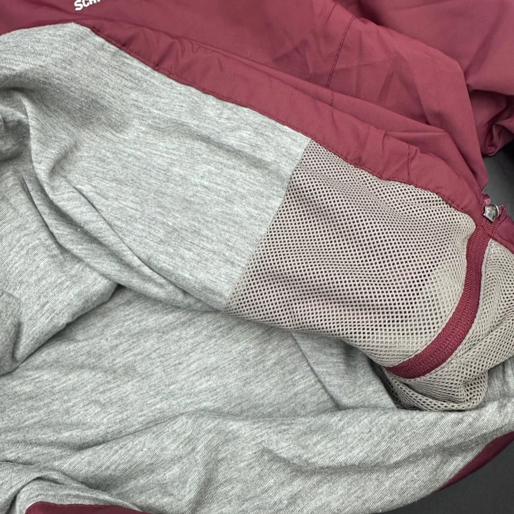 Sport-Tek burgundy windbreaker