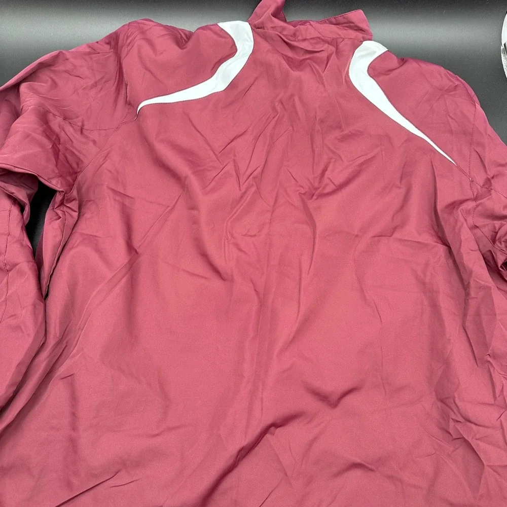 Sport-Tek burgundy windbreaker