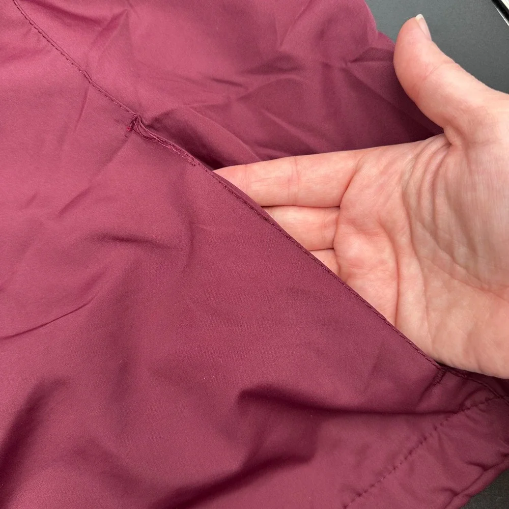 Sport-Tek burgundy windbreaker