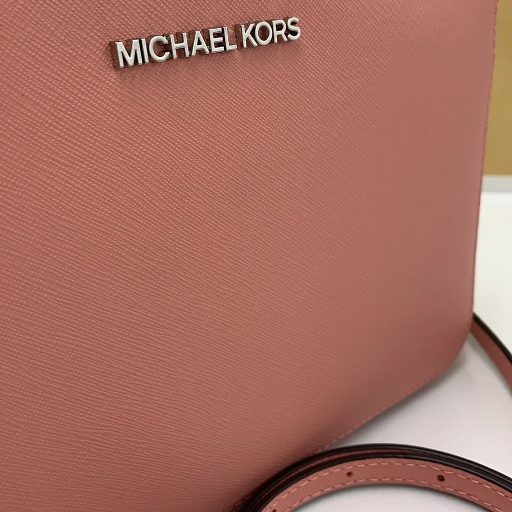 MICHAEL KORS LARGE EAST WEST CROSSBODY PRIMROSE COLOR