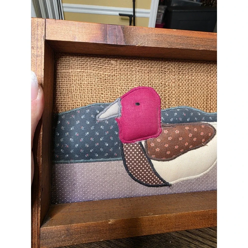Handmade country fabric décor