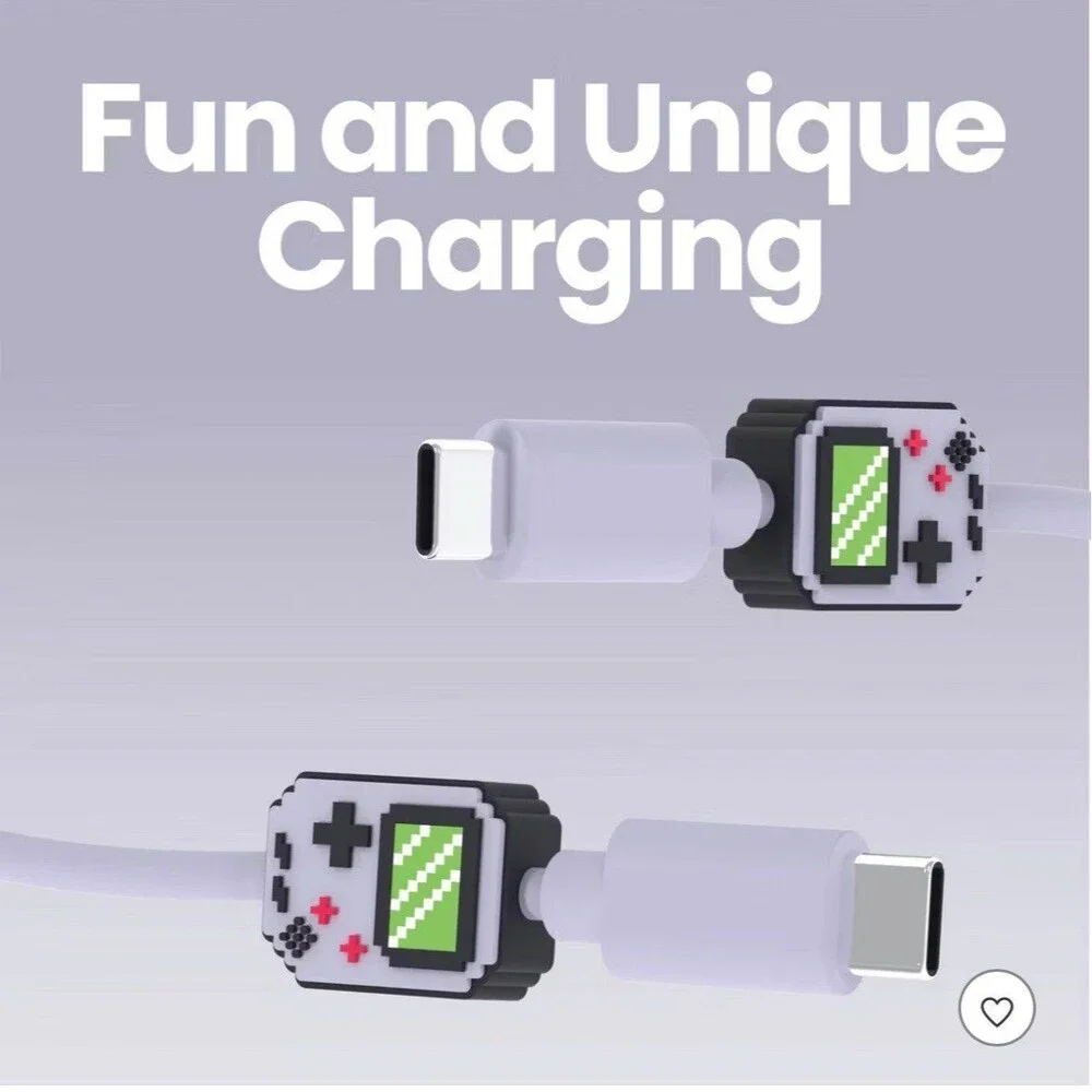 GEMS Figural 3ft USB-C Cable -‎ Video Game