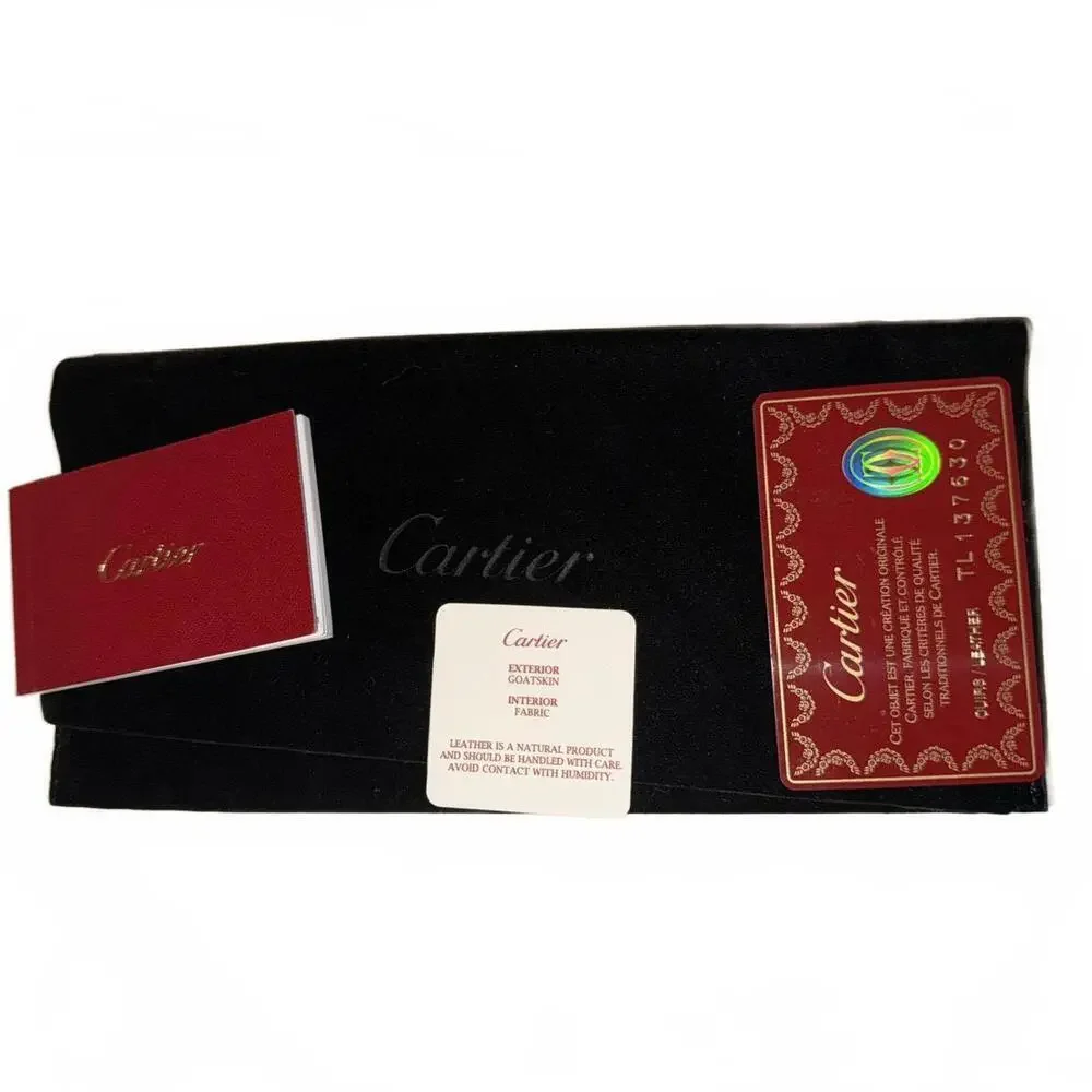 Cartier red agenda