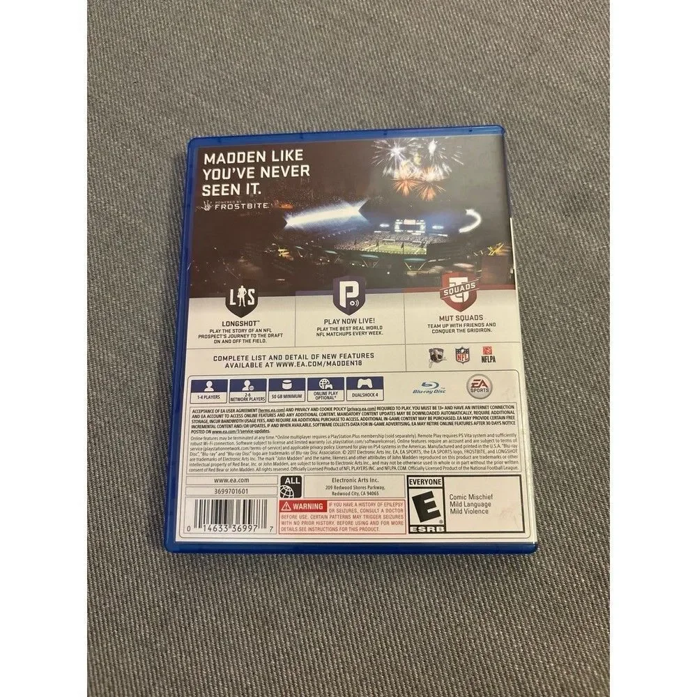 Sony madden nfl