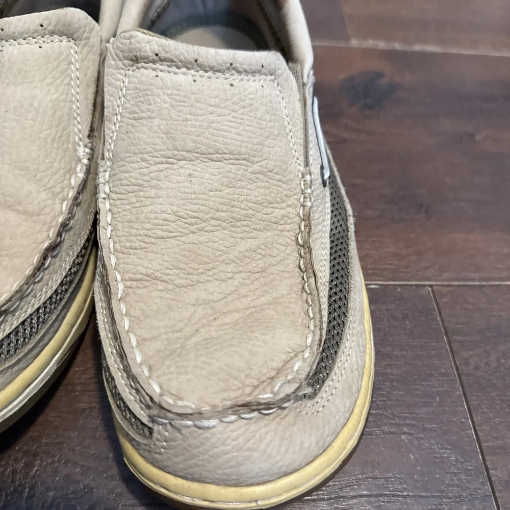 Margaritaville‎ Slip On Loafers Boat Shoes Brown Mens Size 8 MG8002B