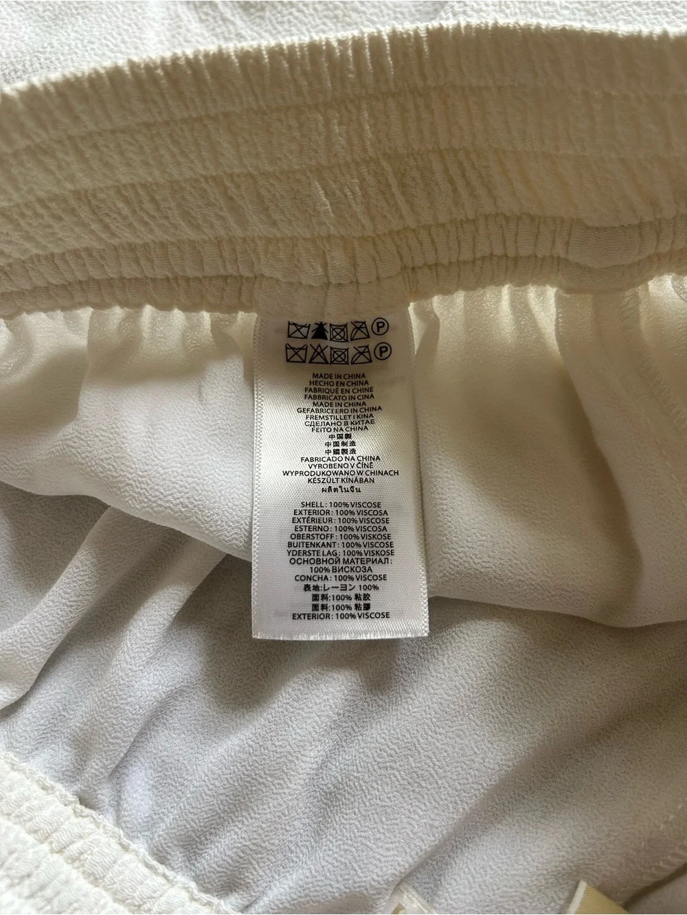 MICHAEL Michael Kors White Crochet-Trim Shorts