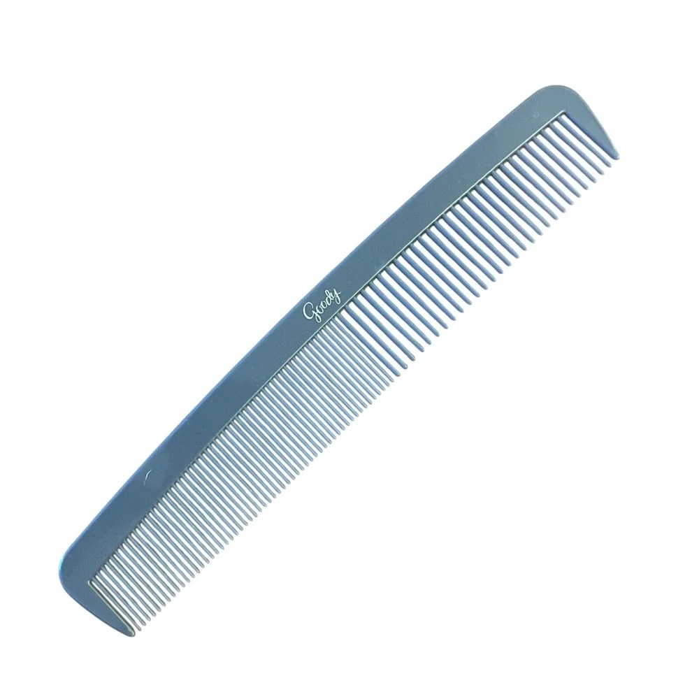 Vintage grey goody Plastic Hair‎ Comb USA Wide Purse Pocket Unbreakable NEW